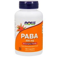 Now Foods PABA 500 Mg 100แคปซูล