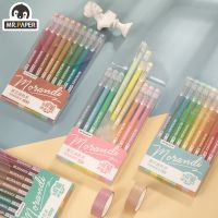 Mr.Paper 5 Designs 9pcs/box Morandi Colour Gel Pens Set Handwriting Pen School Supplies Korean Stationery Cute Pens