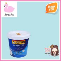 สีน้ำทาภายใน JOTUN MAJESTIC TRUE BEAUTY #5136 สี ICE TURQUOISE กึ่งเงา 2.5 แกลลอนWATER-BASED INTERIOR PAINT JOTUN MAJESTIC TRUE BEAUTY #5136 ICE TURQUOISE SEMI-GLOSS 2.5GAL **หมดแล้วหมดเลย**