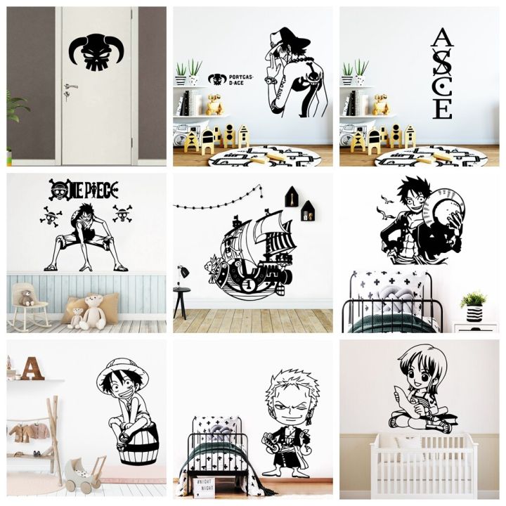 DIY Acrylique Cristal Wall Sticker One Piece Singe D Luffy