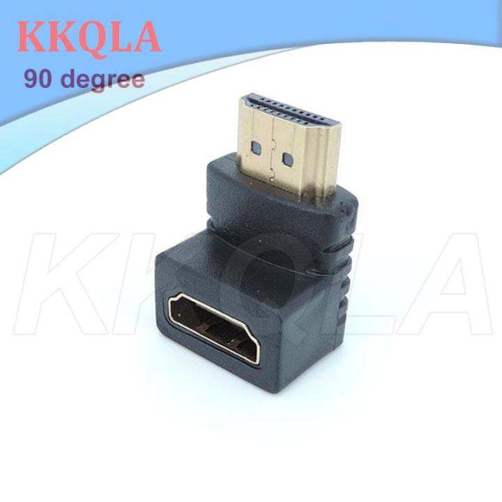 qkkqla-adjustable-hdmi-compatible-male-to-female-connector-90-270-degree-converter-right-angle-adapter-elbow-for-hdtv-tv-video-cable