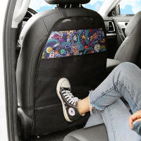 Anti-Kick Car Seat Back Scuff Dirt Protector Cover Children Kick Mat Auto Car Storage Bag Car Seat Multi Pocket Multi-Purpose