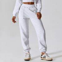 Limited Time Discounts Hearuisavy Autumn Winters Outdoor Running Sweatpants Woman Casual Thicken Sports Pants Women Loose Jogging Tracksuit Pants