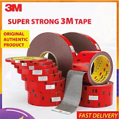 6mm-80mm 3M SUPER STRONG DOUBLE SIDED TAPE / Bike Bicycle Car Vehicele tape / WATERPROOF/ OUTDOOR / HEAVY DUTY / Self Adhesive foam tape