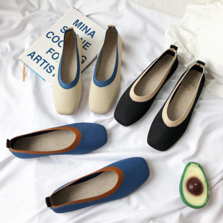 square-toe-women-shoes-shallow-mouth-single-women-knit-breathable-fabric-ballet-flats-female-casual-cozy-loafer-women-hy757