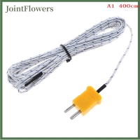 JointFlowers 1PC K Type Temperature SENSOR Thermocouple PROBE CABLE Wire 0.5/4M