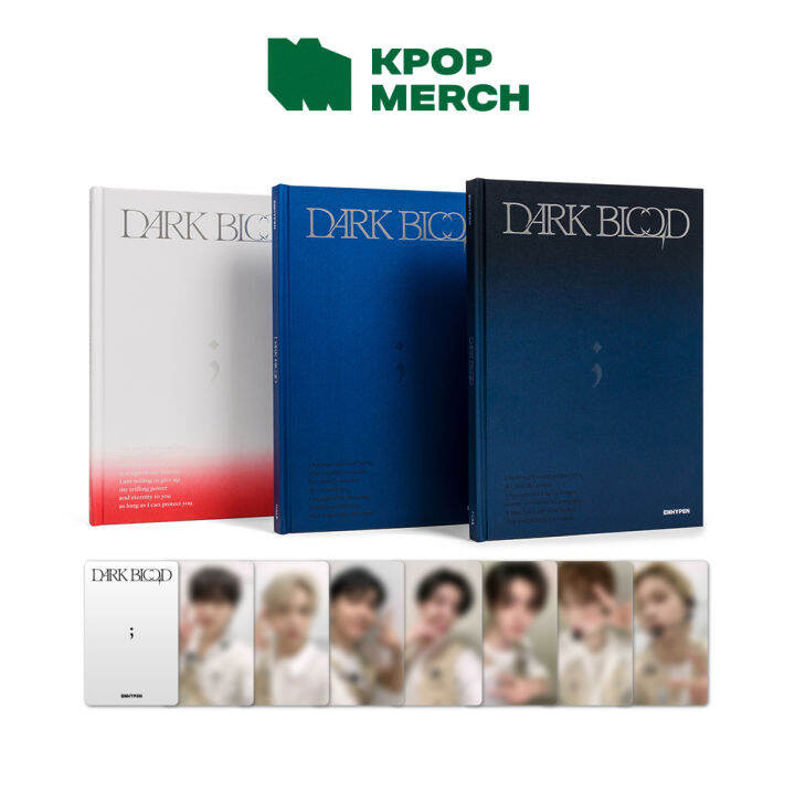 [ KPOPMERCH LUCKY DRAW ROUND 2 ] ENHYPEN - 4th Mini Album [ DARK BLOOD ...