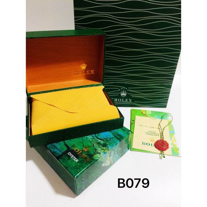 Rolex watch box Rolex clock packaging gift box series full set of