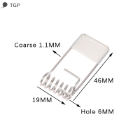 ? TGP 2ชิ้น/ล็อตคลิปสปริงสำหรับโคมไฟ LED downlight torsion SPRING