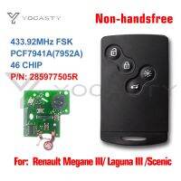 Yocasty สมาร์ทการ์ด Pcf7941a 433Mhz Fsk สำหรับ Renault Megane Iii ฟลูนซ์ลากูนา Iii ทิวทัศน์1010 2009 2015ไม่ใช่แฮนด์ฟรีไม่มีกุญแจ