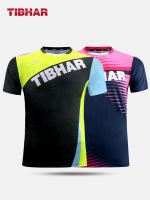 Tibhar 02301 Men Women Table Tennis T-shirt Short Sleeve Shirts Clothes Sportswear Top Ping Pong T Shirt