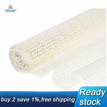 Anti Slip Rug Underlay Anti Slippery Mat Underlay PVC Cuttable Non Slip Mat  for Drawers Shelves