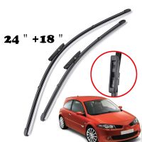 [More Suitable] Misima 24 39; 39; 18 39; 39; ใบปัดน้ำฝนกระจกหน้ารถสำหรับ Renault Megane 2 2006 2007 2008ใบปัดน้ำฝนหน้าต่างด้านหน้า