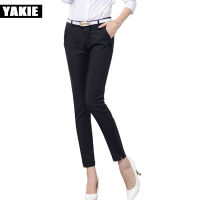 Great Quality Women suit pants Skinny OL Office Business Wear Trousers Female Fomal Pencil Pants high Waist Trousers Plus size