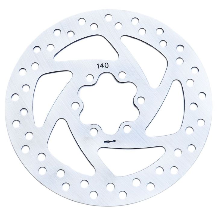 เบรคจานใบพัดสแตนเลส140มม-6นิ้วสำหรับอะไหล่รถจักรยานจักรยานครุยเซอร์จักรยานเสือภูเขาถนนภูเขา
