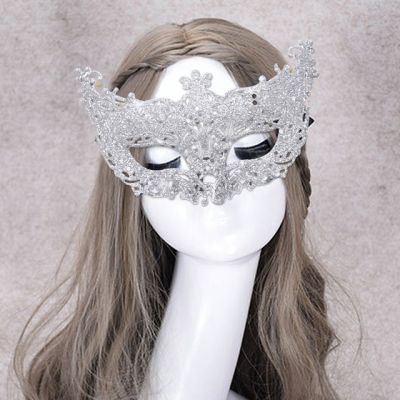 ใหม่หรูหรา Venetian Masquerade Mask ผู้หญิงเซ็กซี่ Fox Eye Mask สำหรับชุดแฟนซีปาร์ตี้ฮาโลวีน Eye Masks Wedding