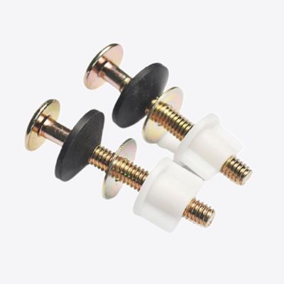 Old-Fashioned Split Toilet Tank Fixing Screws Rubber Ring Bolts Flush Toilet Installation Accessories