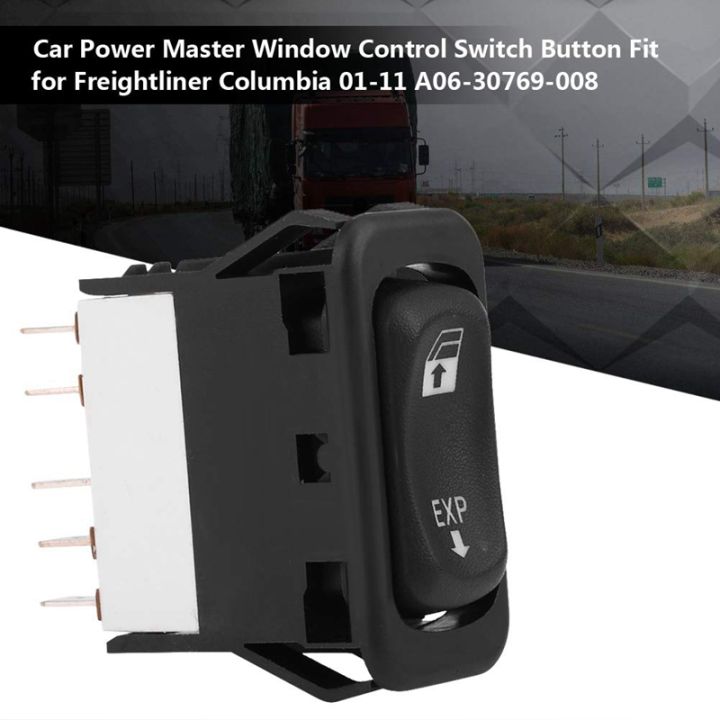 1-piece-lift-switch-power-window-switch-control-switch-black-plastic-for-freightliner-columbia-01-11