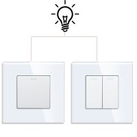 EU Light Switch 1/2/3gang 2way 10A 250V Crystal Glass Panel white/black/gold/gray 86*86mm Push Switch Power Points  Switches Savers