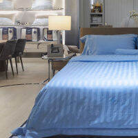 ปลอกผ้านวมรุ่น MASSACCIO 500 TC "Duvet Cover" Cotton 100% Blue sky