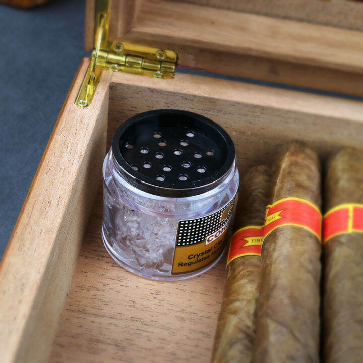 Cohiba Cigare Humidifier Cuban Ciga Case Moisturizing Constant Humidity