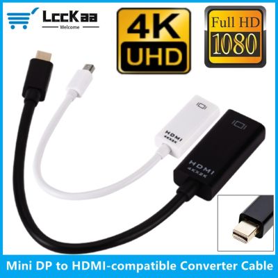 【cw】 LccKaa 4k Displayport To HDMI-compatible Cable 1080P TV Projector Display Port Converter Macbook Air ！
