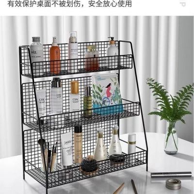 [COD] Table storage cosmetics desktop kitchen bedroom dresser dormitory multi-layer multi-functional bathroom