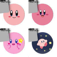 kirby video games faces High Speed New round Mousepad Game Mouse Pad round mouse Mat Anti Slip gaming Mousepad 20*20cm