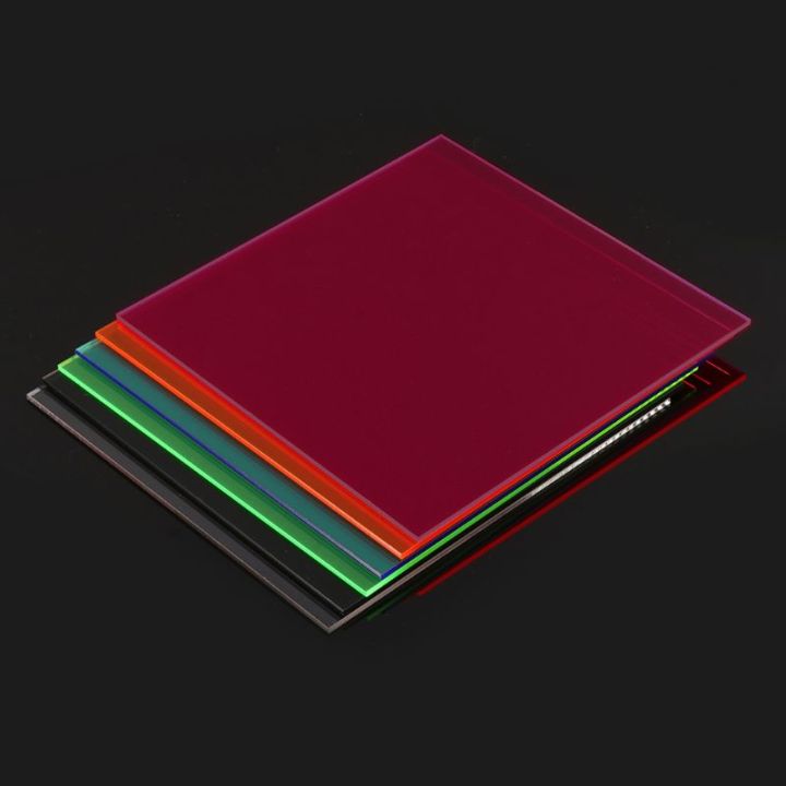 15*15Cm Plexiglass Board Colored Acrylic Sheet DIY Model Making