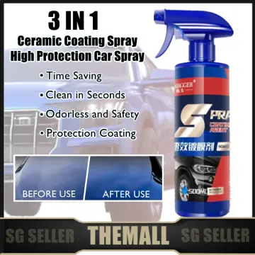 3 in 1 High Protection Quick Car Coat Ceramic Coating Spray