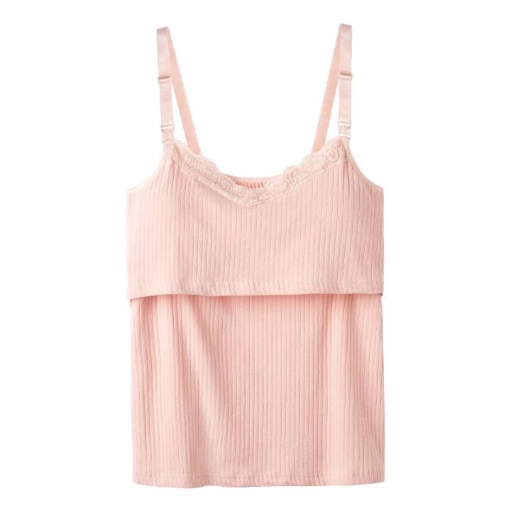 ready-stock-maternity-summer-breastfeeding-halter-vest-9-colors-45-80kg-can-wear-new-comfortable-stretch-home-nursing-clothes-round-neck-without-wearing-s-nursing-clothes