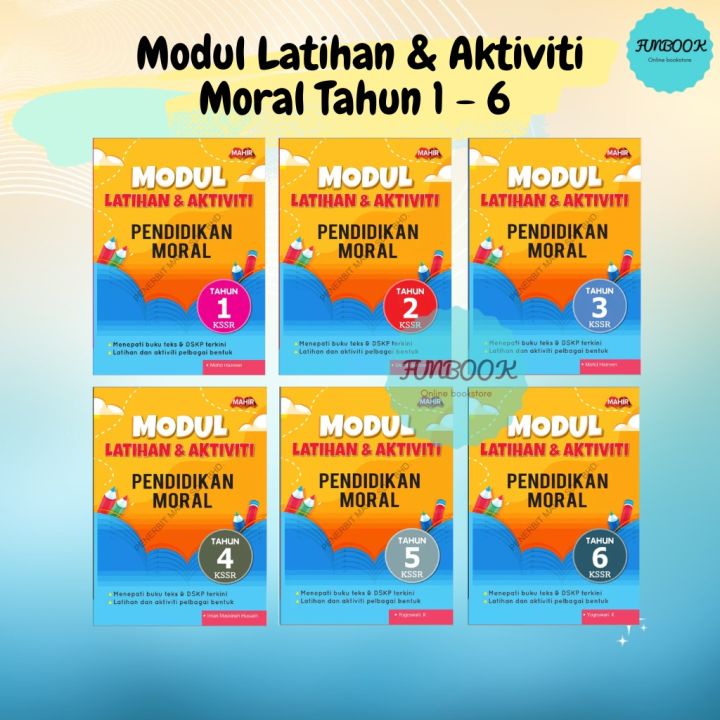 Funbook Mahir Modul Latihan And Aktiviti Pendidikan Moral Tahun 1 6 2023 Lazada 