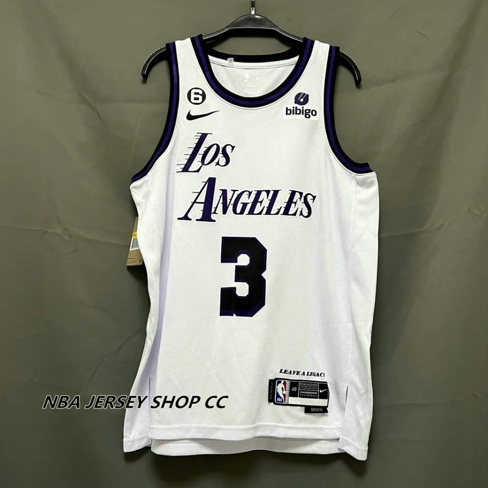 Youth Nike Anthony Davis White Los Angeles Lakers 2022/23 Swingman Jersey - City Edition Size: Medium