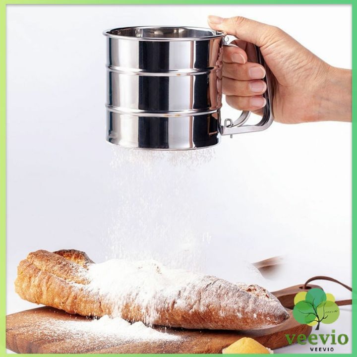 แก้วร่อนแป้ง-ร่อนผงโกโก้-ขนาดกระทัดรัด-น้ำหนักเบา-มี-3-สีให้เลือก-stainless-steel-flour-sieve-สปอตสินค้า-veevio