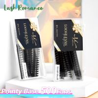 【cw】 Narrow Stem Premade Fans Lash Base Volume Thin Pointy Russian Eyelashes 【hot】