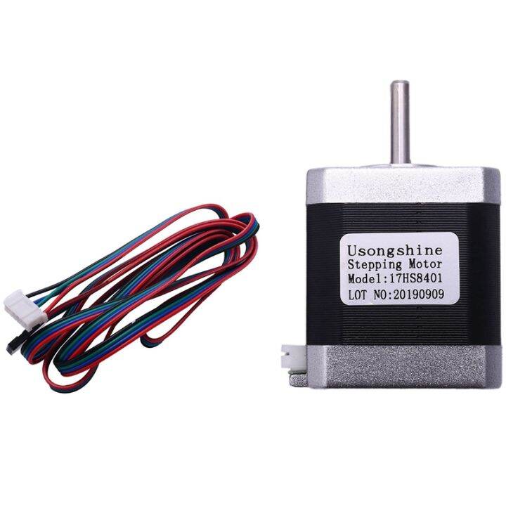 2Pcs Nema17 Stepper Motor for 3D Printer 4Lead 48Mm/78OzIn 1.8A Nema