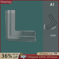 ? Heeney 4ชิ้นซิลิโคนป้องกันการกระแทกของเด็กป้องกันการกระแทกที่ป้องกันมุมเฟอร์นิเจอร์ขอบอลูมิเนียม