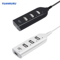 4 Port USB Hub 2.0 Multi USB Splitter Hub Use Power Adapter Multiple Expander 2.0 USB Hub For Desktop Laptop PC USB Hubs