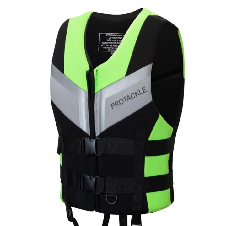 【New Arrival】Fishing Water Ski Vest Buoyancy Adults Life Jackets Lightweight Safety Buckle
