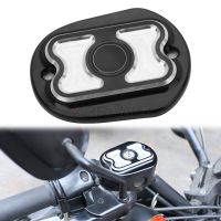 Motorcycle Aluminium Front Brake Reservoir Master Cylinder Cover For Harley Sportster XL883 1200 Iron 72 48 Nightster 05-14