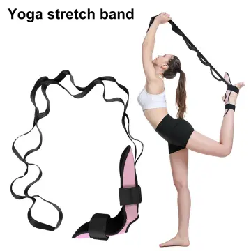 Gymnastics Strap Foot Stretching Belt Yoga Exercise Stretch Strap Leg  Stretcher 