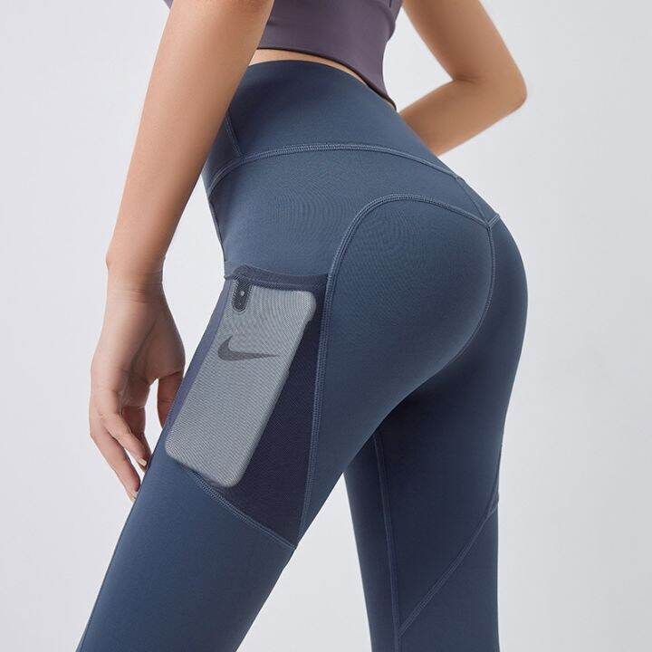 women-sports-leggings-fitness-pants-with-pocket-peach-running-hips-high-waist-elastic-tights-feet-sportswear-clothing