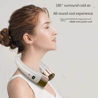 Hot Five Core 2023ใหม่แขวนคอ Cooling พัดลมขนาดเล็กพับแบบพกพา USB Mini Wind Power เงียบการเรียนรู้นักเรียนแสวงหาเยาวชน