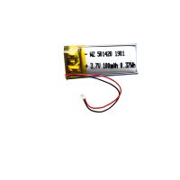 ◕☄❡ 3.7V polymer lithium battery 501420-100mAh Bluetooth headset selfie timer electronic gift card battery