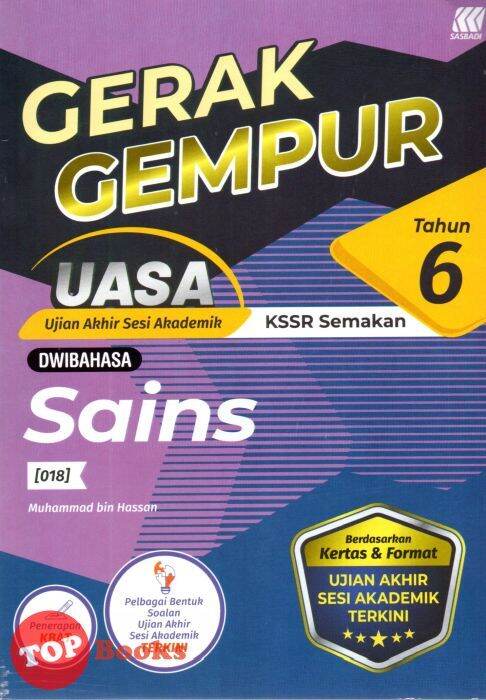 [TOPBOOKS Sasbadi] Gerak Gempur UASA Sains Tahun 6 KSSR Semakan ...