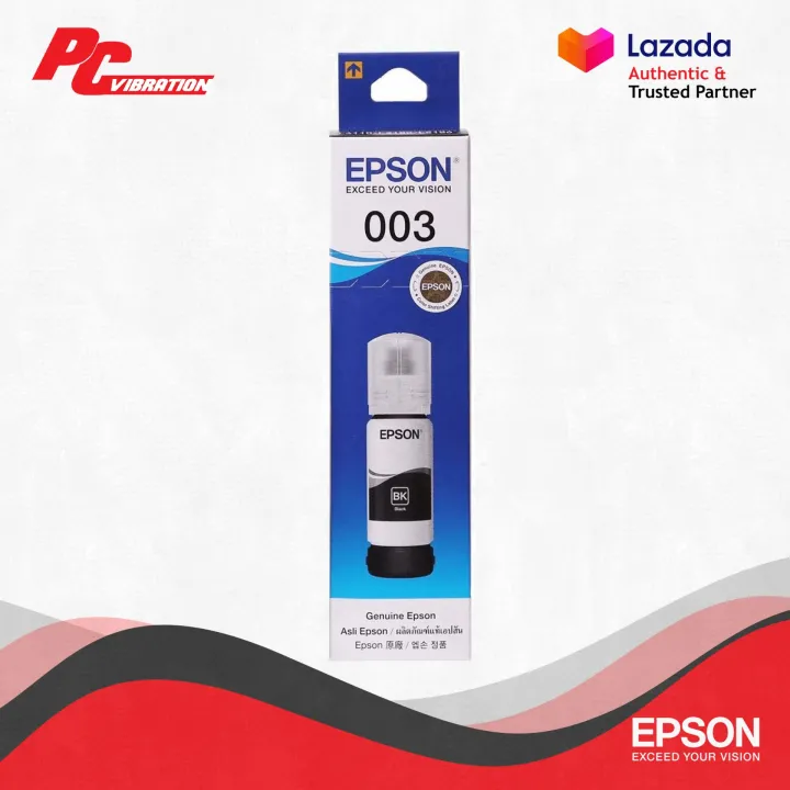 Epson 003 Original Ink Bottle [BLACK] Epson L3110 / L3150 Lazada PH