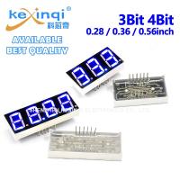 【CW】10pcs Blue LED Digits Display 0.28inch 0.36inch 0.56inch 3bit 4Bit Cathode Anode 8 Figure Display Light LED digital tube