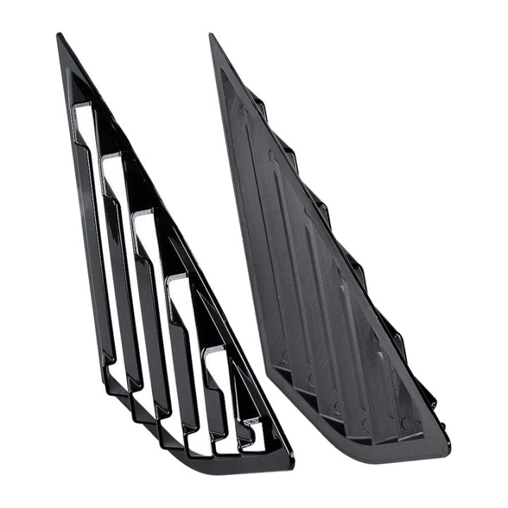 car-quarter-side-window-cover-louver-scoop-vent-for-ford-focus-st-mk3-hatchback-2012-2018-bright-black