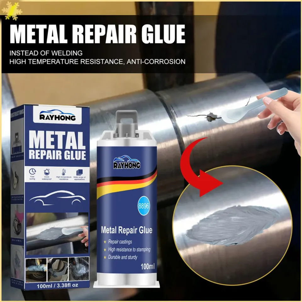 4PCS All-Purpose Repair Glue Casting Repair Glue For Metal bonding Agent  Paste