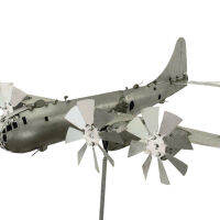 FMP B-29 Super Fortress เครื่องบิน Wind Spinner กังหันลมโลหะพลังงานลมสำหรับตกแต่งลานสำหรับวัสดุเหล็กกลางแจ้ง Cool Garden ประติมากรรม【 Fast Delivery】